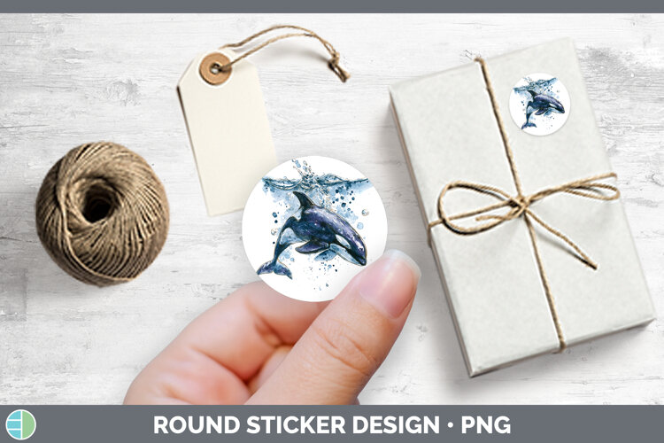 GorgeousWhales Sketch Stickers design.
