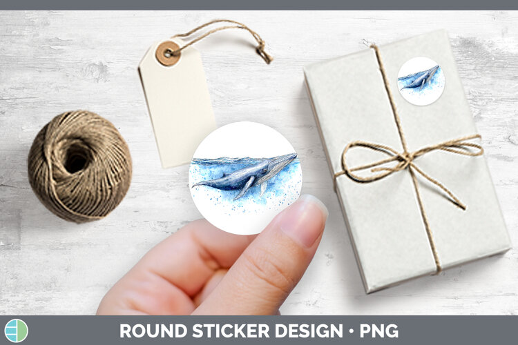 GorgeousWhales Sketch Stickers design.