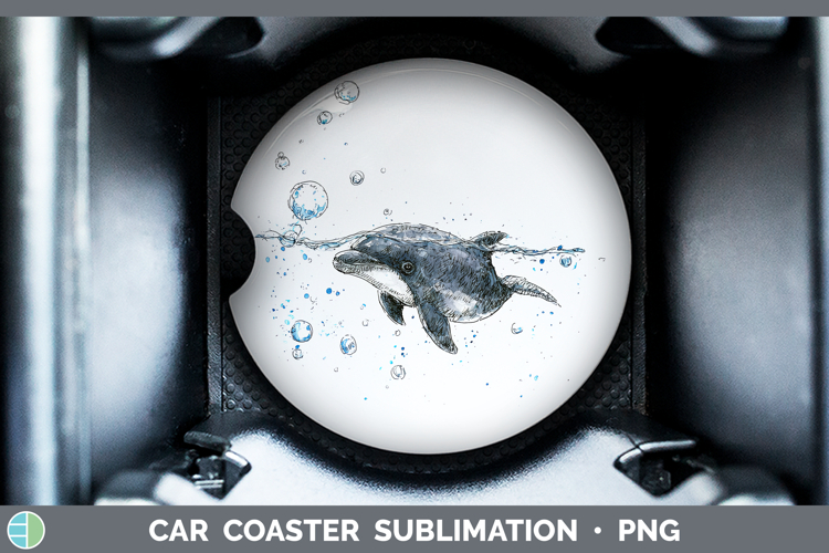 Car Coaster Sublimation Designs