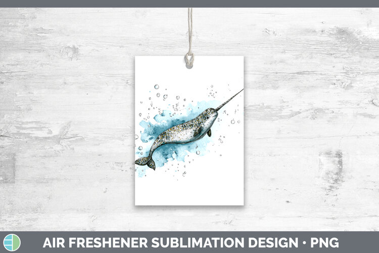 GorgeousWhales Sketch Air Freshener design.