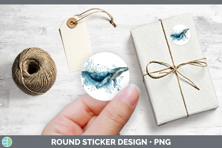 GorgeousWhales Sketch Stickers design.