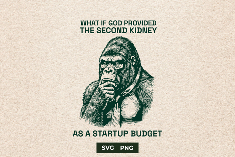 Gorilla Svg Image 4
