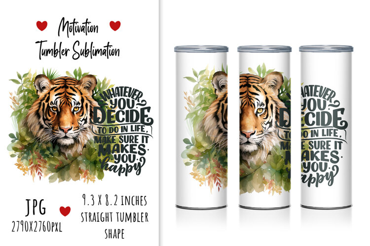 lettering, quotes, printable, Africa, quotes, tumbler design, sublimation, tumbler, watercolor tumbler design, motivation, illustration, tiger, artistic, floral, gift