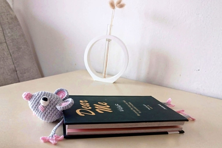 Mouse Bookmark Crochet Pattern