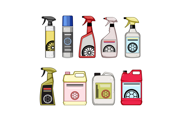 Automotive wheel cleaning products and car care supplies