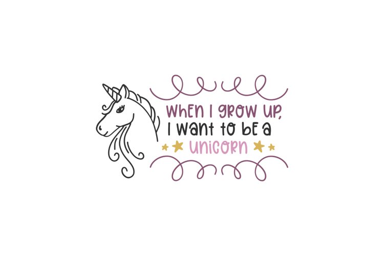 Unicorn Vector Image 3