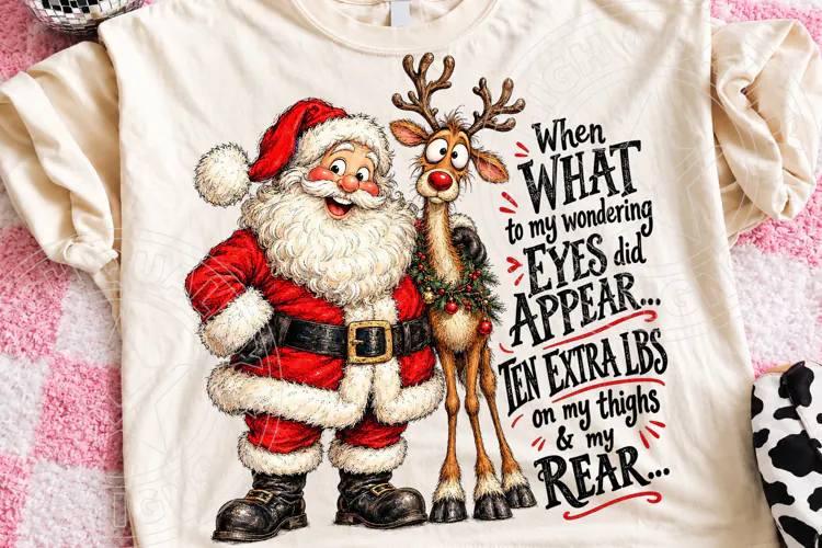 When What to My Wondering Eyes Did Appear PNG