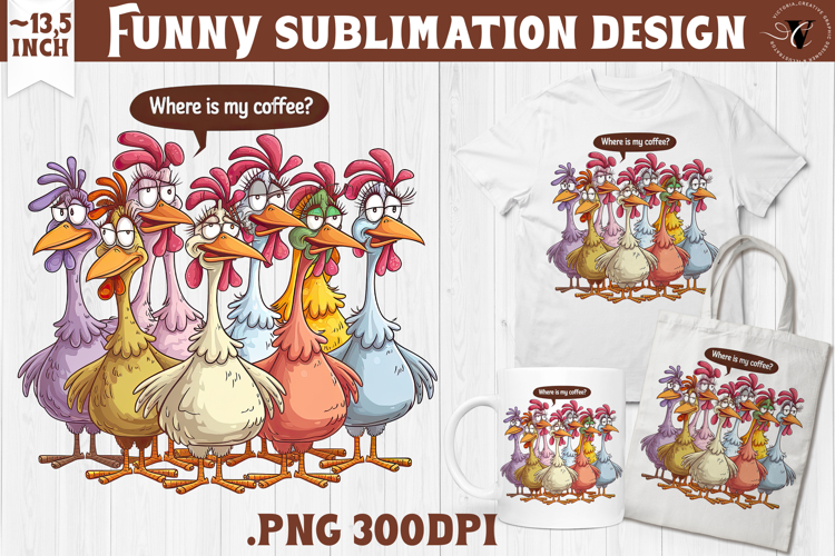Chickens Clipart Image 9