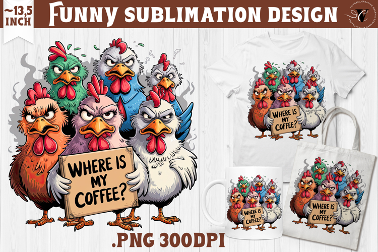 Chickens Clipart Image 8