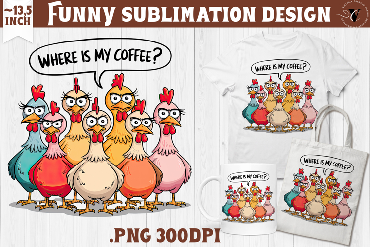 Chickens Clipart Image 7