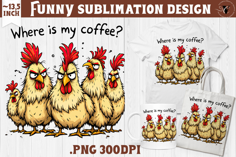 Chickens Clipart Image 4