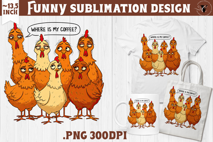 Chickens Clipart Image 2