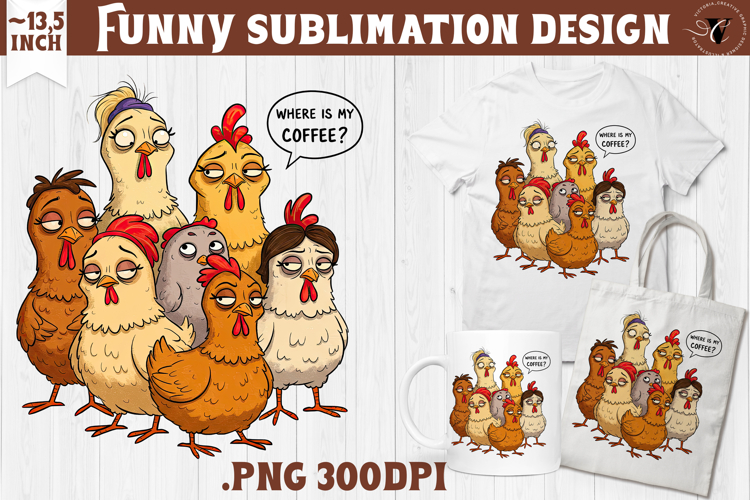 Chickens Clipart Image 22