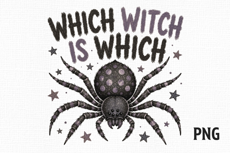Which Witch Is Which Spider PNG