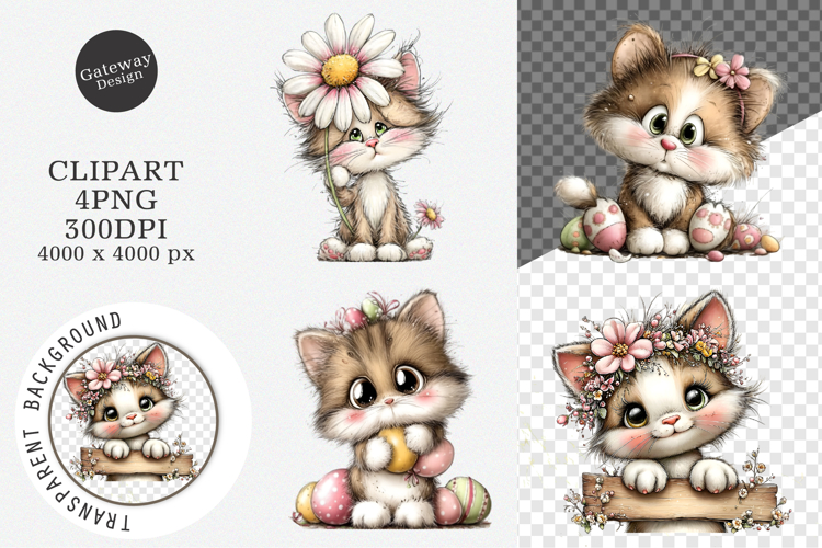 Kitten Clipart Image 6
