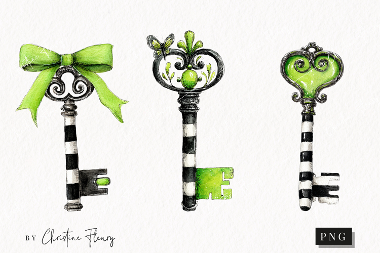 Key Clipart Image 8