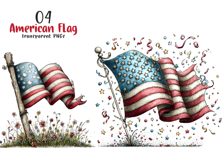 Red Flag Clipart Image 11