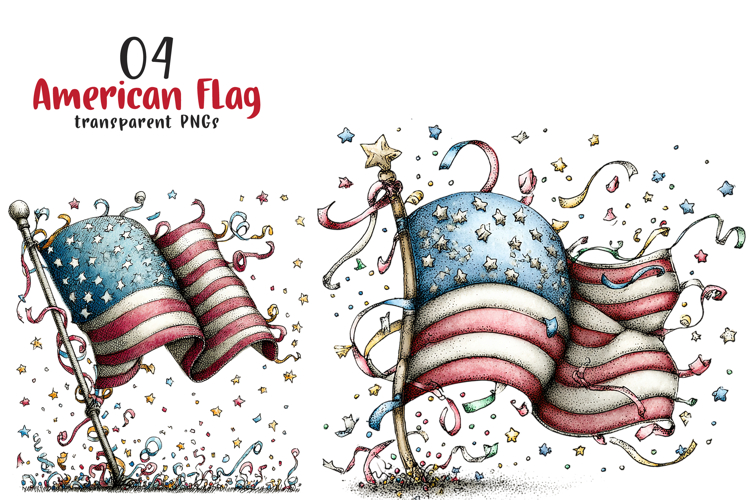 Red Flag Clipart Image 10