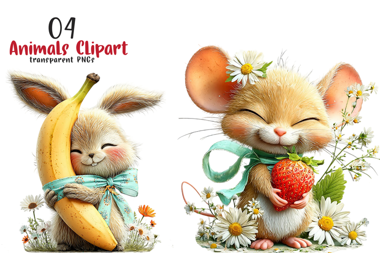Cute Animal Clipart Image 9