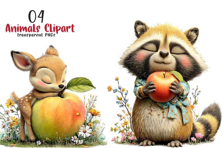 Cute Animal Clipart Image 8