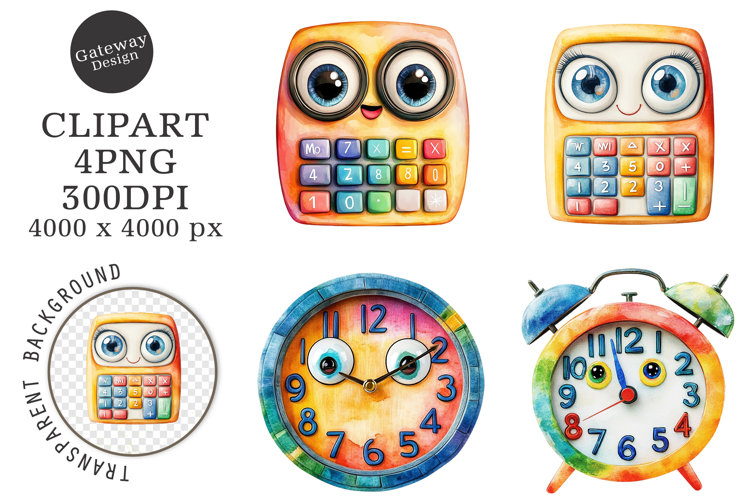Whimsical Back to School Book Png