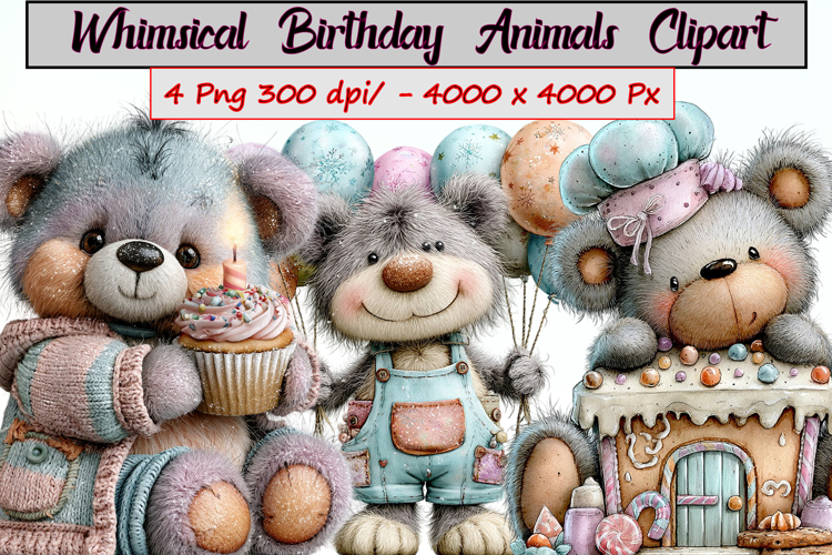 Woodland Animals Clipart