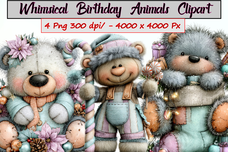 Cute Animal Clipart Image 4