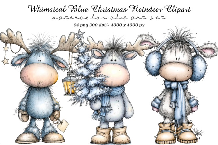 Reindeer Illustration Image 3
