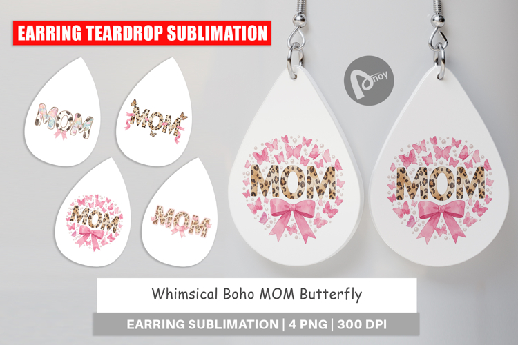 Sublimation Earring Designs Image 14