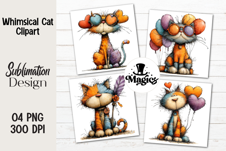Cute Cat Clipart Image 17