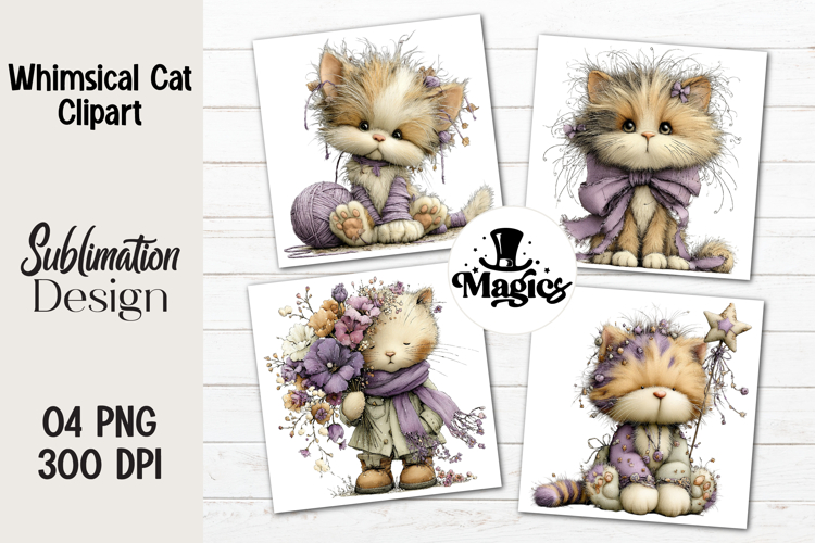 Cute Cat Clipart Image 15