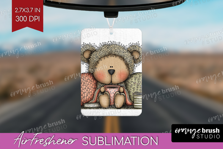 Whimsical Christmas Air Freshener PNG - Cute Animal PNG