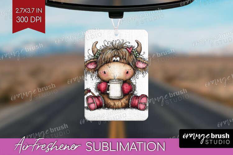 Whimsical Christmas Air Freshener PNG - Cute Animal PNG example image 1