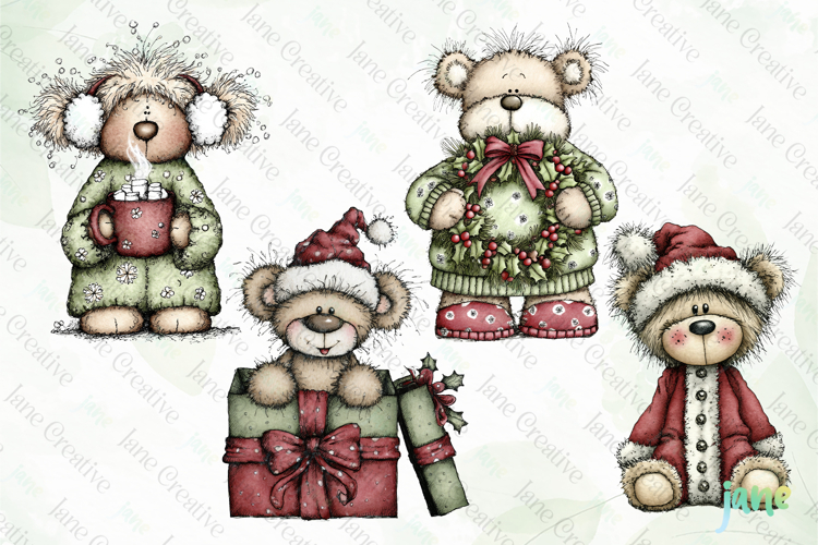 Teddy Bears Clipart Image 3