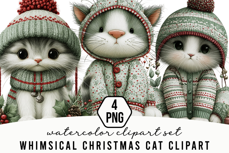Cute Cat Clipart  Image 7