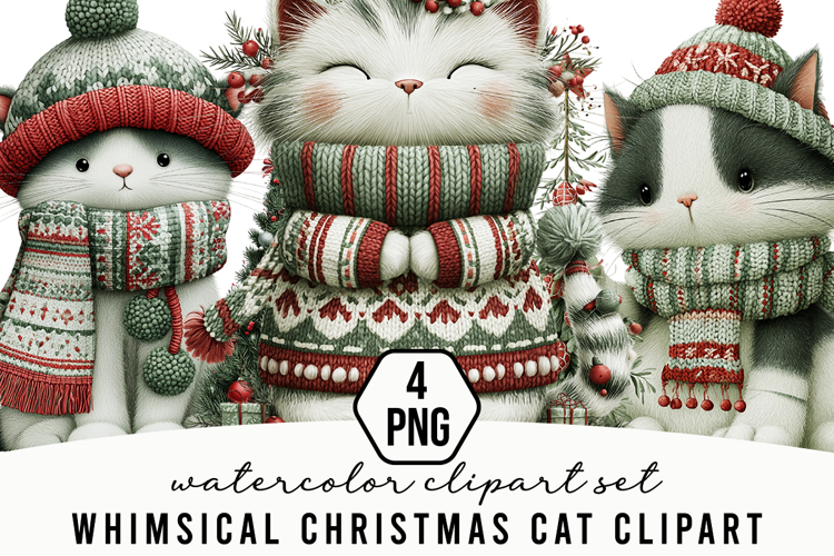 Cute Cat Clipart  Image 8