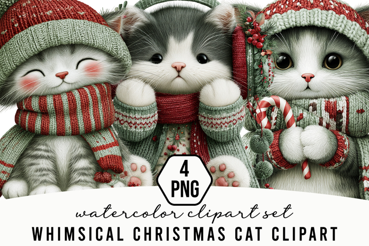 Cute Cat Clipart  Image 2