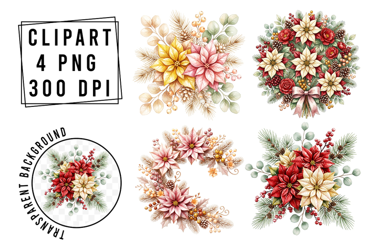 Poinsettia Clipart Image 21