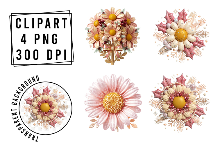 Poinsettia Clipart Image 16