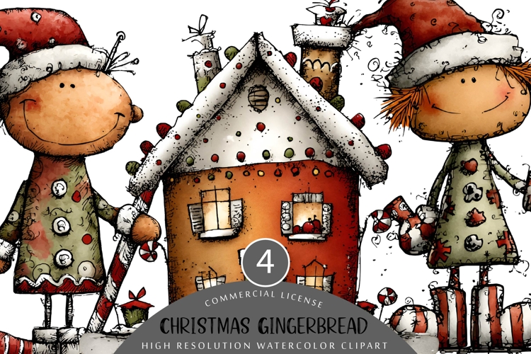 Gingerbread Cookie Clipart Image 5