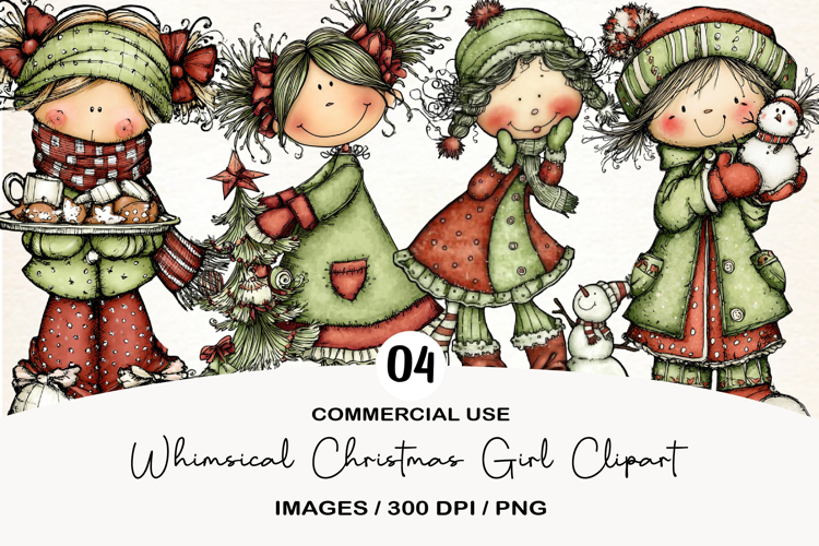 Christmas Snowman Clipart Image 9