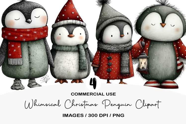 Penguin Clipart Image 12