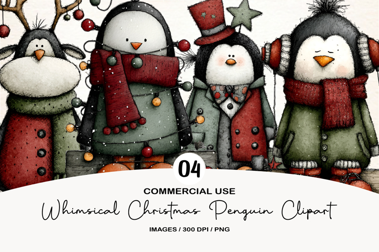 Penguin Clipart Image 24