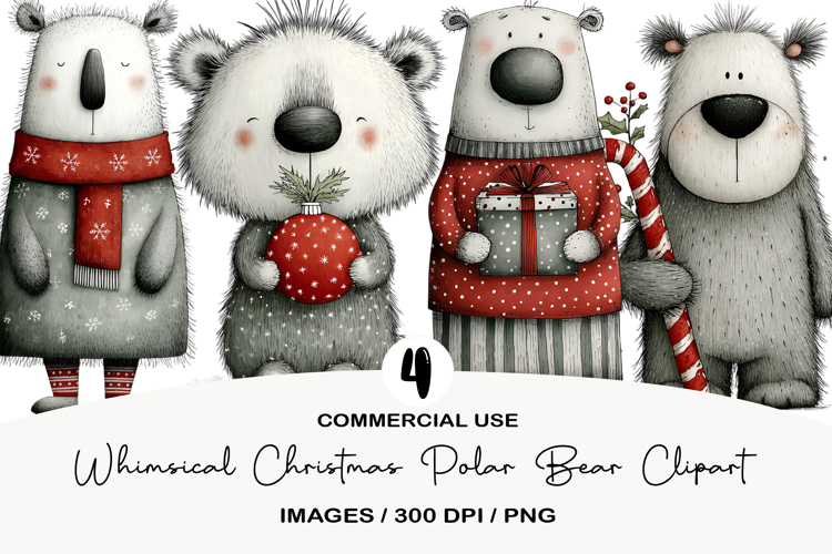Polar Bear Clipart Image 8