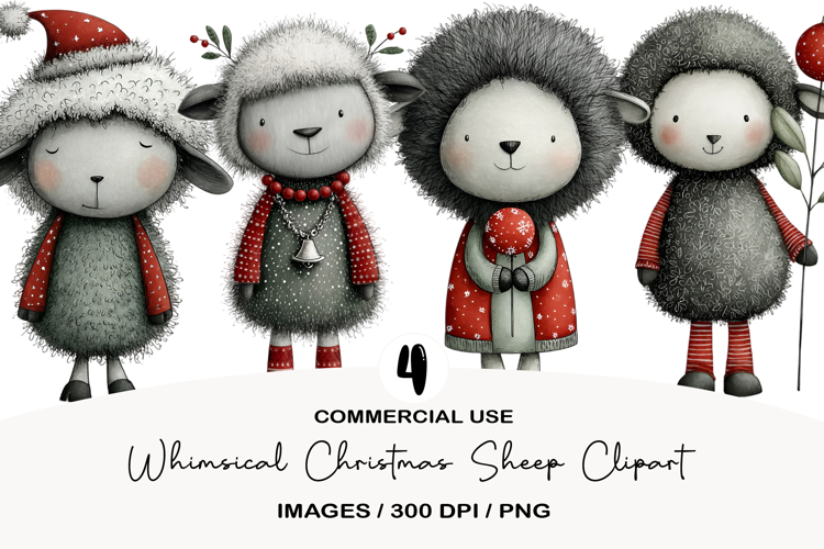 Sheep Clipart Image 24