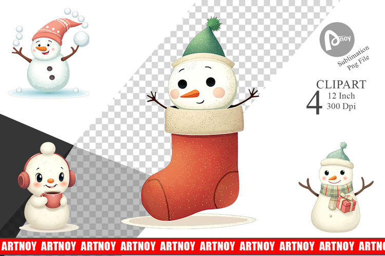 Christmas Watercolor Png Image 11