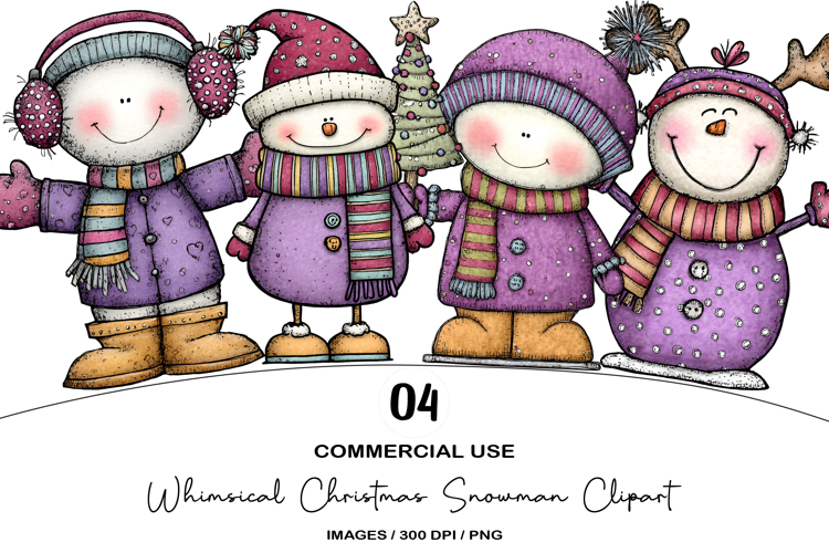 Snowman Illustration Image 18