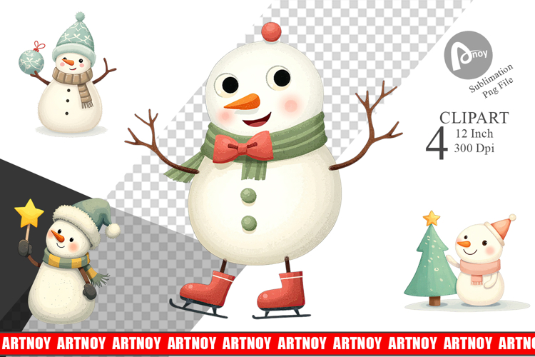 Christmas Watercolor Png Image 10