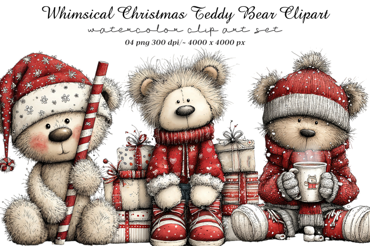 Teddy Bear Clipart Image 3