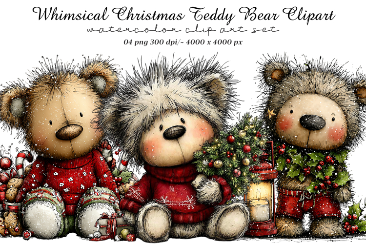 Teddy Bear Clipart Image 10